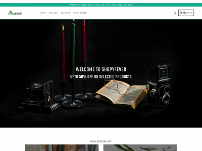 shopyfever.com snapshot