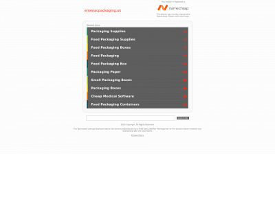emenacpackaging.uk snapshot