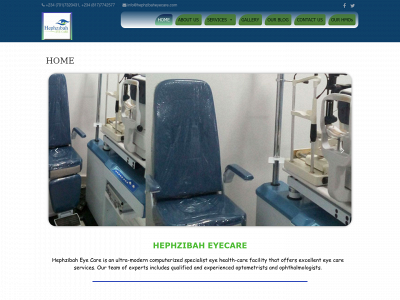 hephzibaheyecare.com snapshot