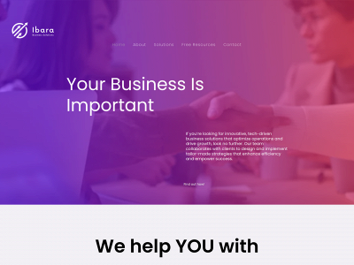ibarasols.com snapshot