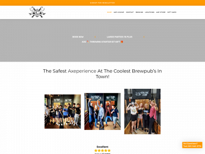 www.celticaxethrowers.com snapshot