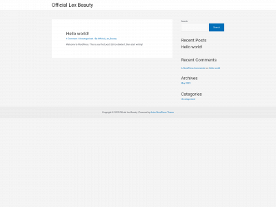letlexbeauty.com snapshot