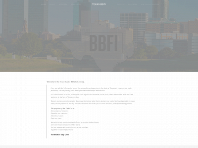 texasbbf.org snapshot
