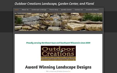 www.outdoorcreationsmonona.com snapshot