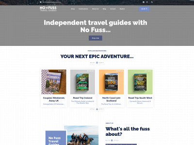 nofusstravelguides.com snapshot