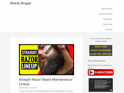 beardyblogger.com snapshot