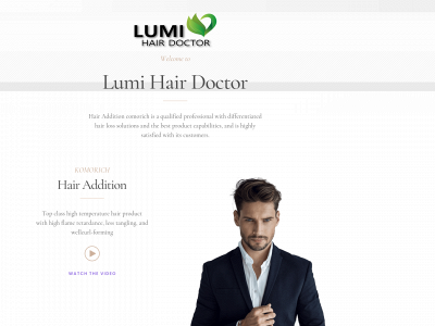 lumihairdoctor.com snapshot