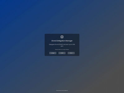 egld-staking.com snapshot