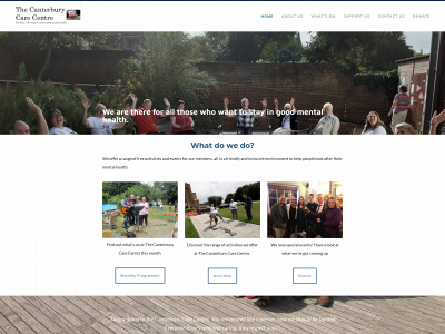 www.canterburycarecentre.com snapshot