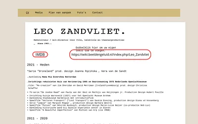 leozandvliet.com snapshot