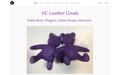 www.leatherteddybears.com snapshot