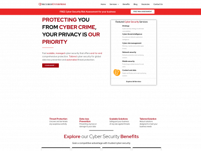 www.securedenterprise.com snapshot