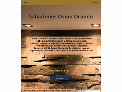 sahkomiesoranen.fi snapshot
