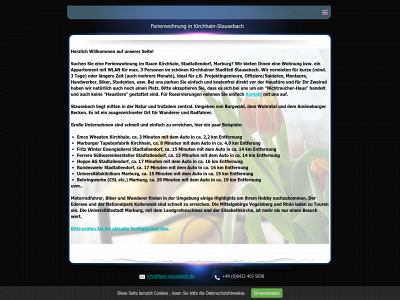fewo-stausebach.de snapshot