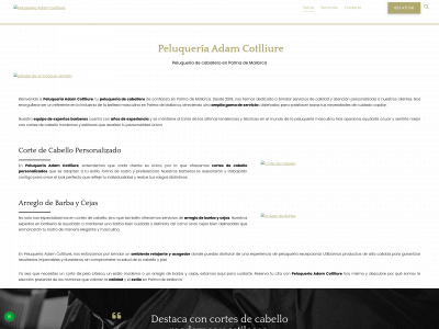 www.peluqueriaadamcotlliure.com snapshot