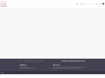 jenbees.com snapshot