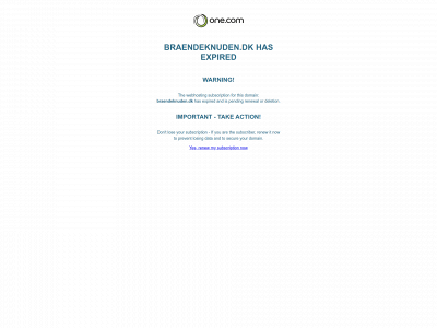 braendeknuden.dk snapshot