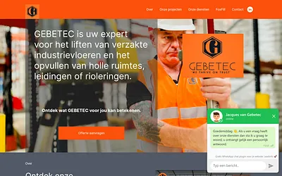 gebetec.be snapshot
