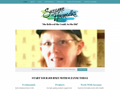 suzannehromadka.com snapshot