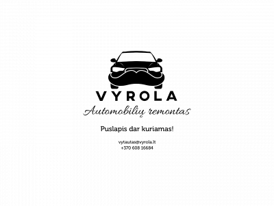 vyrola.lt snapshot