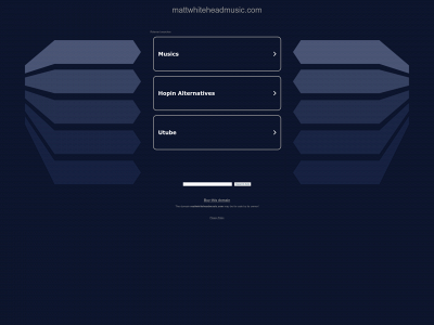 mattwhiteheadmusic.com snapshot