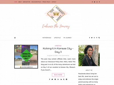 thejourneyofjanet.com snapshot