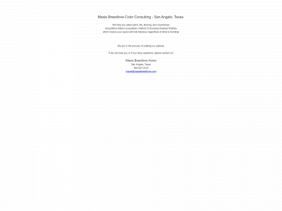 maxiebreedlove.com snapshot