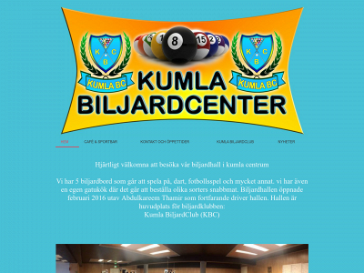 kumlabiljard.se snapshot