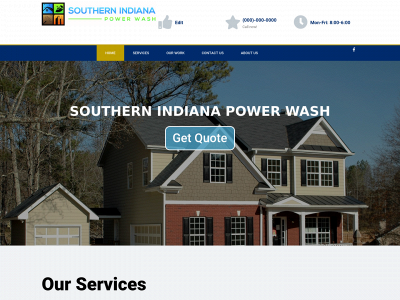 southernindianapowerwash.com snapshot