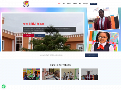 keenbritishschool.org snapshot