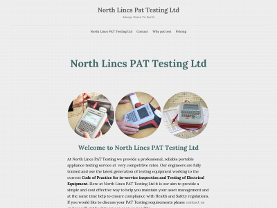 northlincspattesting.co.uk snapshot