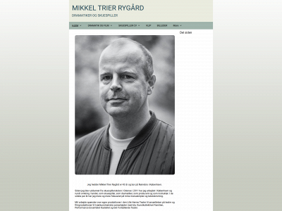 mikkeltrier.dk snapshot