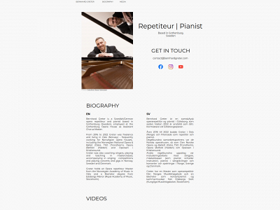 bernhardgreter.com snapshot