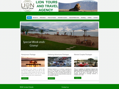 liontourafrica.com snapshot