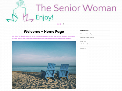 theseniorwoman.org snapshot