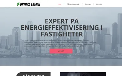 optimaenergi.se snapshot