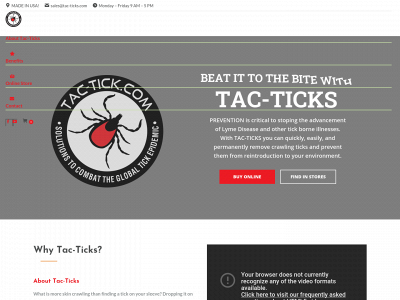 tac-ticks.com snapshot