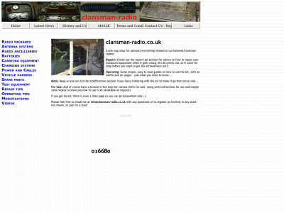 clansman-radio.co.uk snapshot
