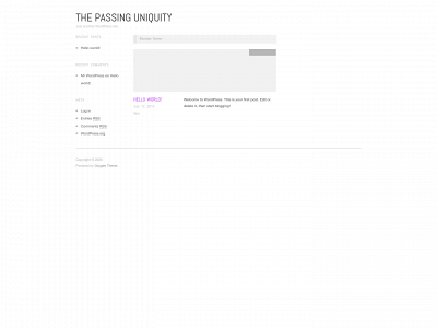 the-passing-uniquity.com snapshot