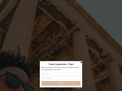 thepintsizedtraveler.com snapshot