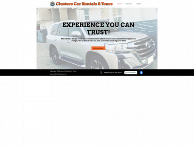 clusterscarrentals.com snapshot