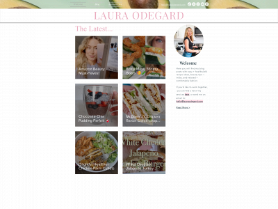 lauraodegard.com snapshot