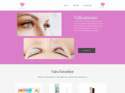 lashstore.se snapshot