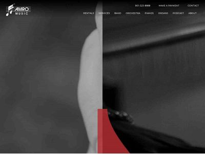 www.amromusic.com snapshot