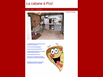 lacabaneapizz.fr snapshot