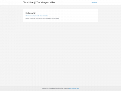 longweekendsvilla.com snapshot