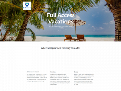 fullaccessvacations.com snapshot
