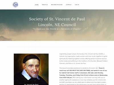 www.lincolnsvdpcouncil.org snapshot