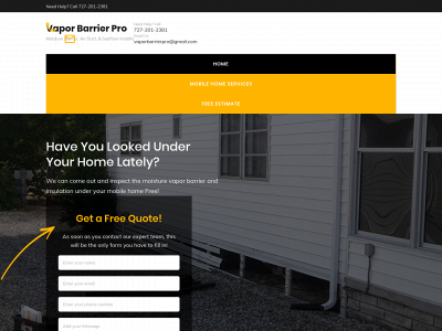 vaporbarrierpro.com snapshot