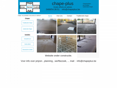 chapeplus.be snapshot